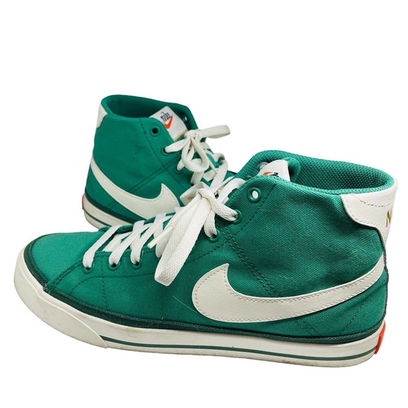 Nike Court Legacy Canvas Mid Top S50 - US Men's Size 8, Noble Green DM3363 300 - Picture 6 of 10